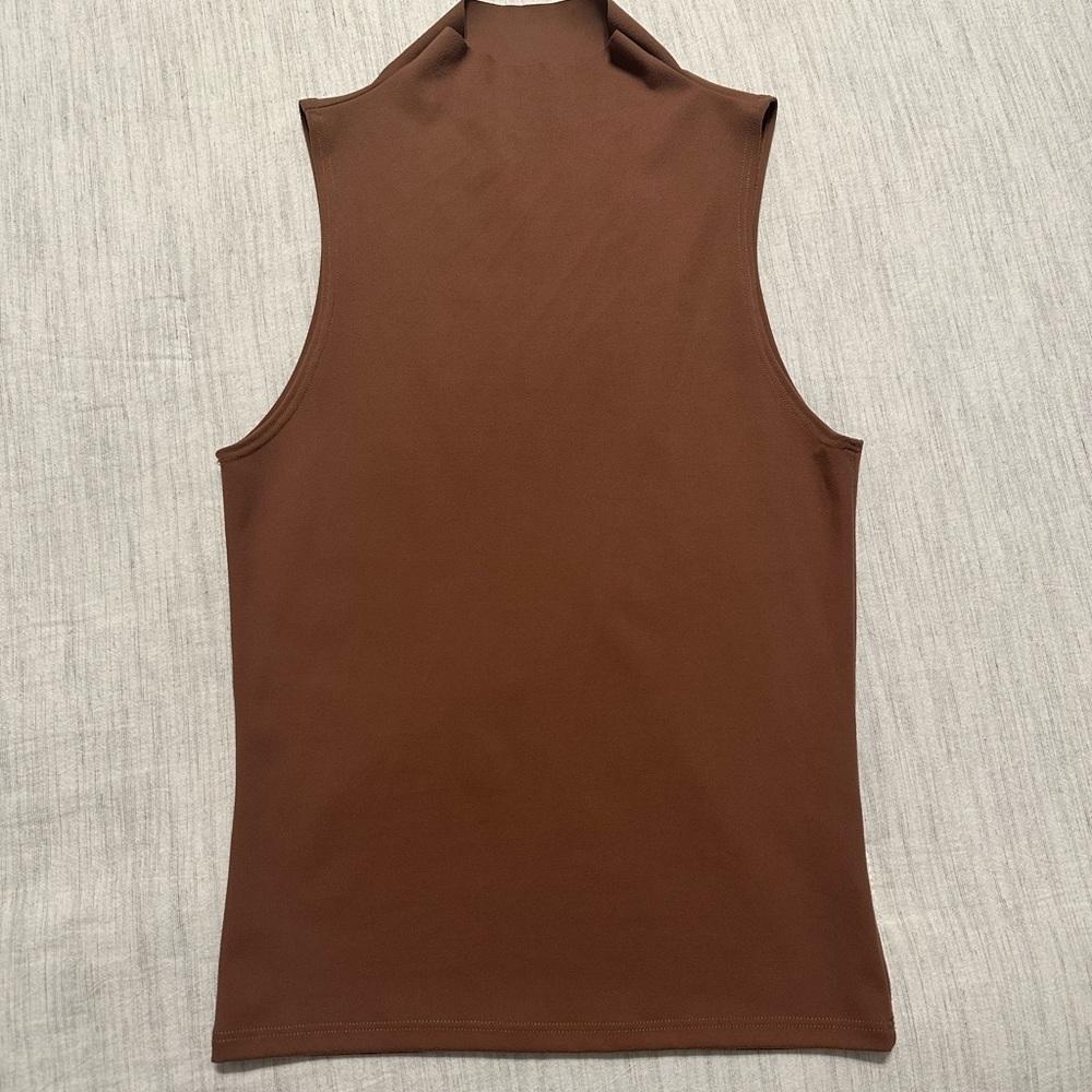 Joah brown high neck second skin